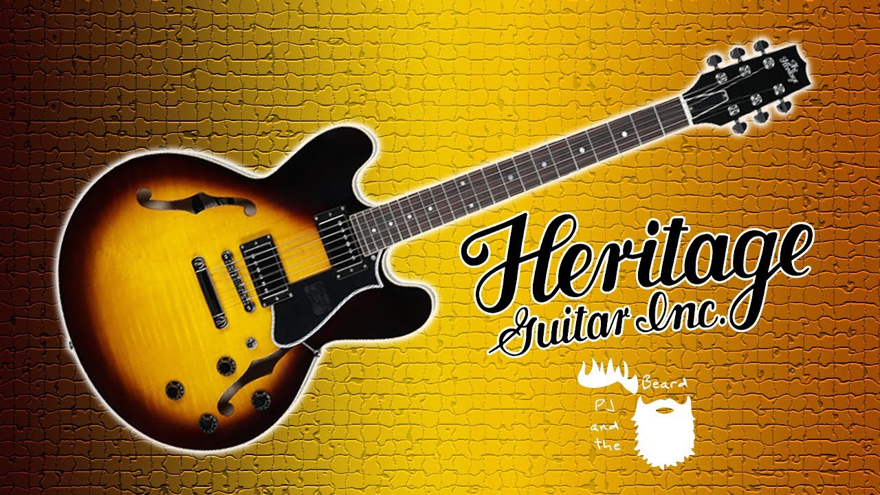 Электрогитара Heritage Standard H-535 с полуакустическим корпусом — наша первая гитара Heritage н...