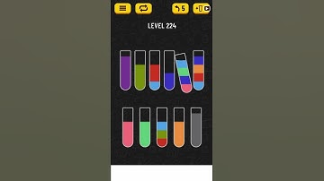 water sort puzzle level 224