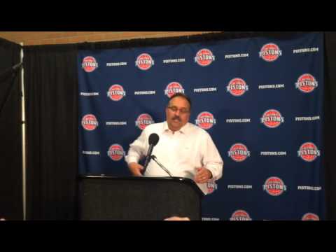 Watch SVG jokingly take credit for Pistons' defense