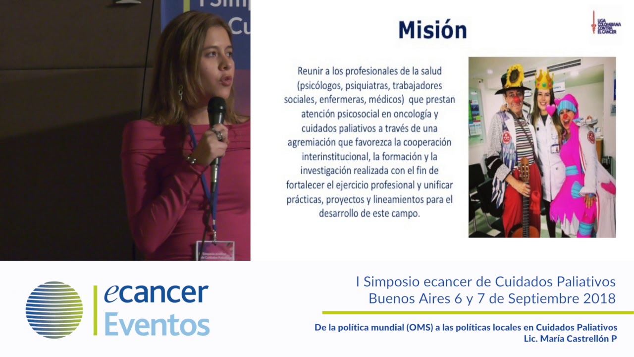 De la política mundial (OMS) a las políticas locales en cuidados paliativos.