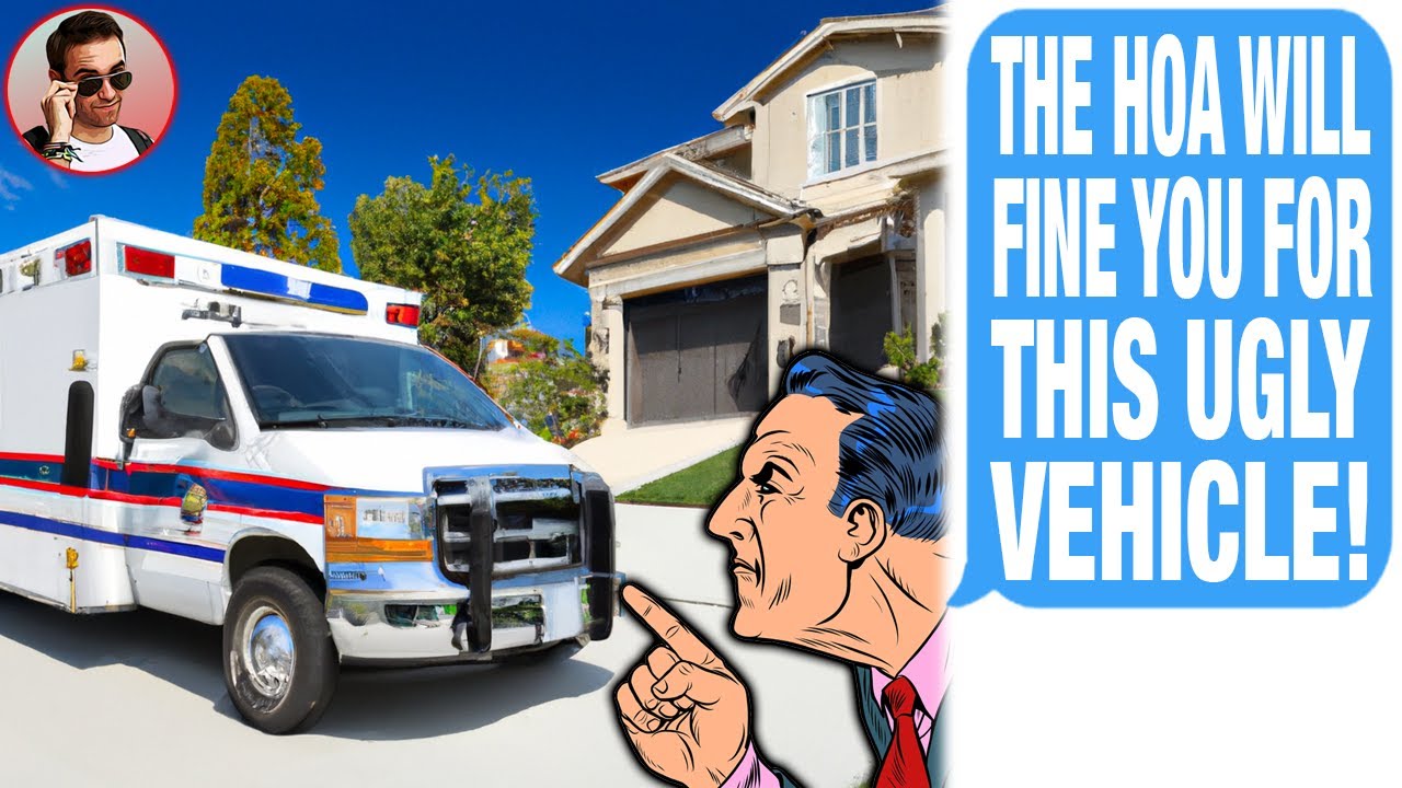 HOA BANS Disabled Son's Ambulance In My Driveway .. I Sued Them For $65,000!