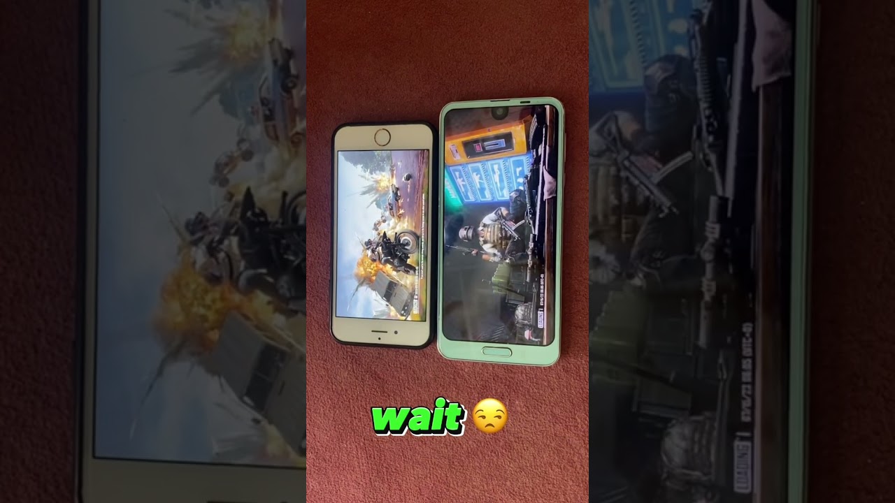 i phone 6s vs aquos r2 pubg test|ig|igmujahid|pubgking|subcribe my channel please 🙏
