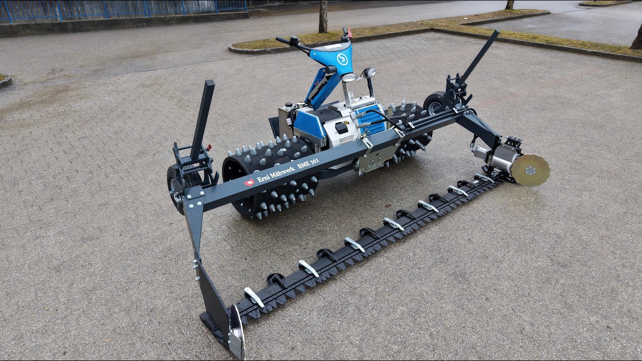 Mähwerkspezialist Erni mit seinen Neuheiten für Brielmaier 🇨🇭