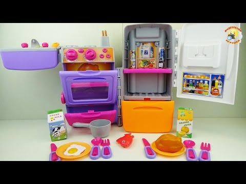 Кухня-чемодан. Игровой набор для девочек / Game set for girls