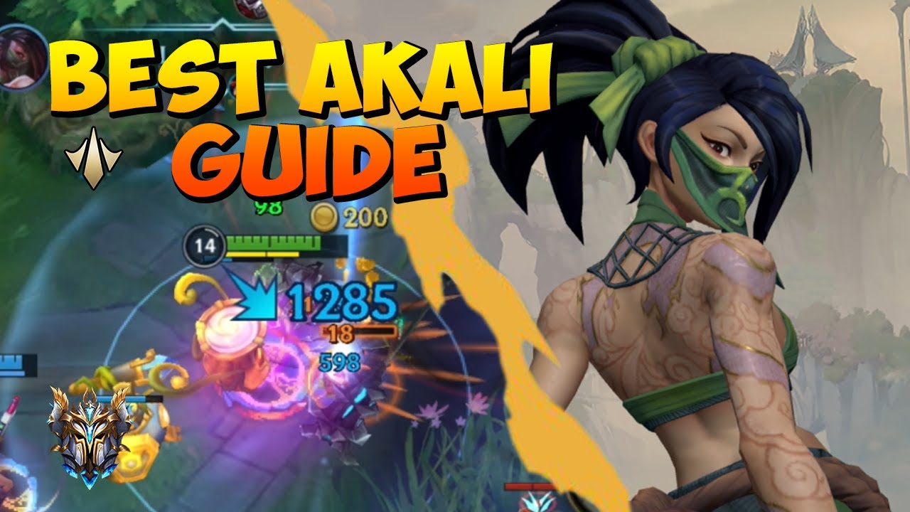 WILD RIFT AKALI MID — РУКОВОДСТВО ПО ГЕЙМПЛЕЙУ