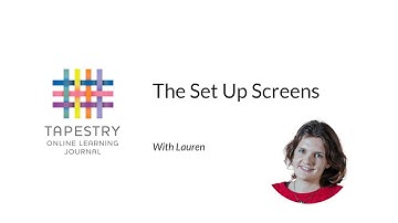 The set up screens (EYFS)