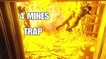 4 MINES TRAP - Uncharted 4 Multiplayer