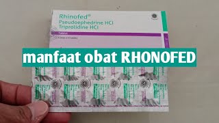 Manfaat obat RHINOFED
