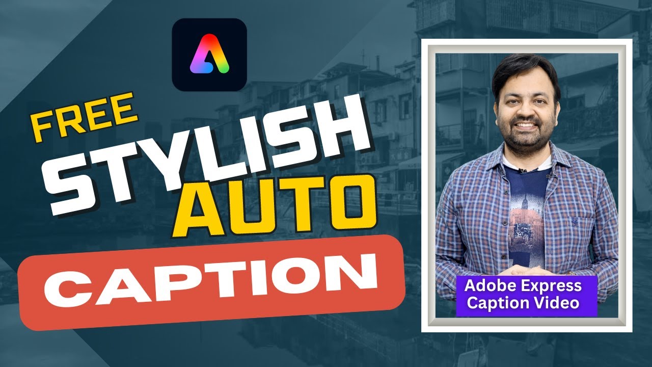 Adobe Express Caption Video | Subtitles Adobe Express | Adobe Express ...