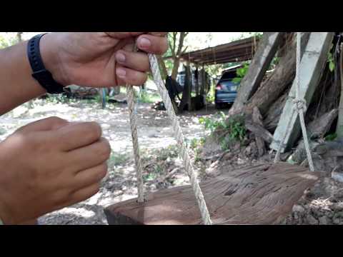 วีดีโอ: วิธีทำชิงช้าจากไม้ด้วยมือของคุณเอง