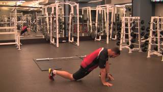 Lunge Elbow to Instep