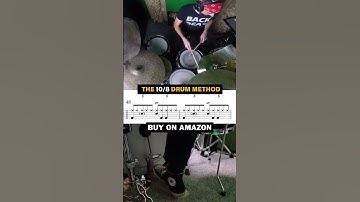 10/8 Drum Method - Play Along Track and Transcript - Exercise 48