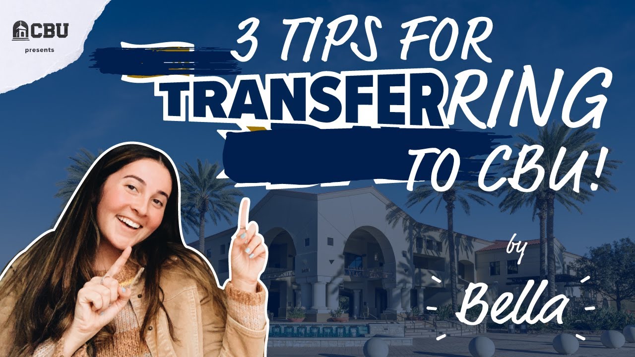 3 Tips For Transfer Students. By Bella YouTube