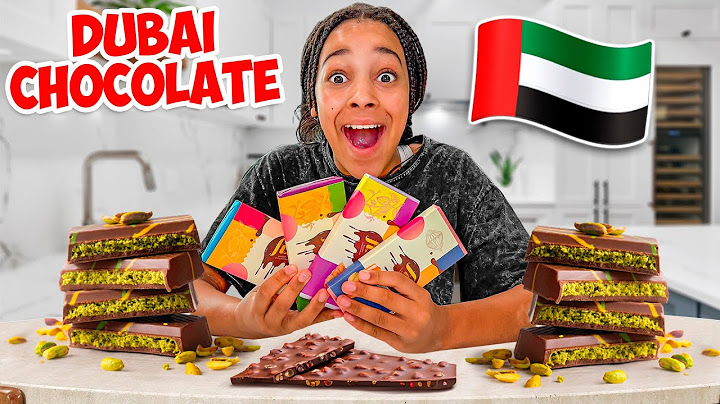 Trying Viral Dubai Chocolate!