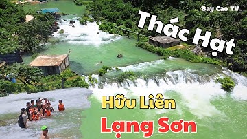 "Thác Hạt" Hữu Liên Lạng Sơn, đông khách hơn, con thác nhỏ nhưng thật xinh đẹp và đáng yêu