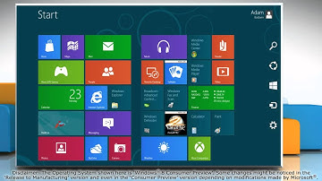 How to Restart or Shut down Windows® 8