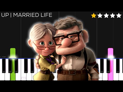 Disney Pixar’s “Up” - Married Life | EASY Piano Tutorial