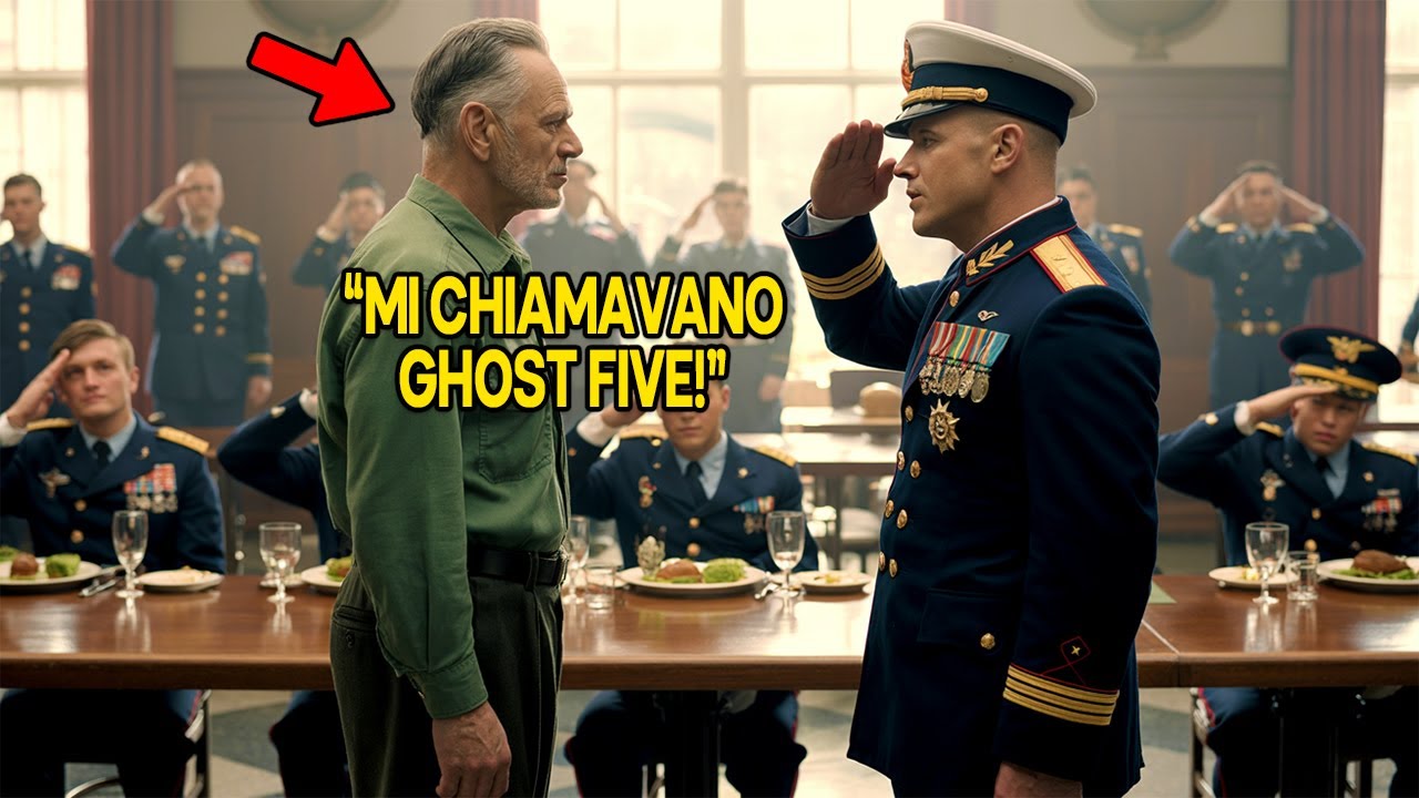 L’ammiraglio chiese il nominativo al vecchio… quando sentì 'Fantasma Cinque' impallidì