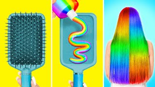 TIK TOK HACKS THAT MAKE YOU A BEAUTY || Cool Viral Hair Hacks! From NERD to POPULAR by 123 GO!