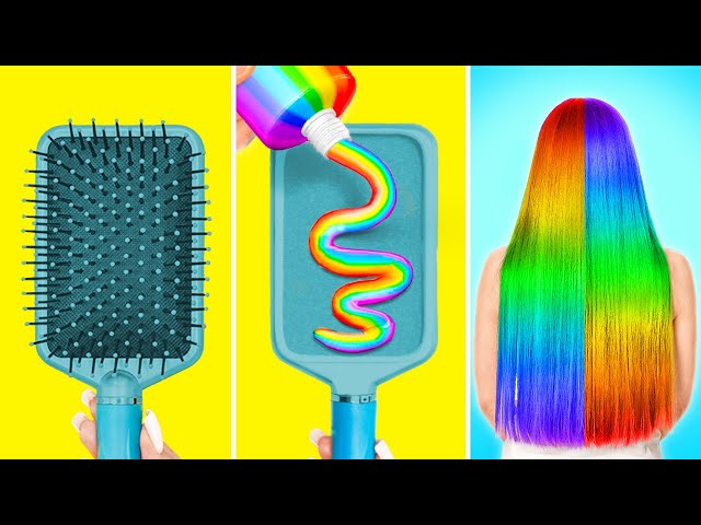 TIK TOK HACKS THAT MAKE YOU A BEAUTY || Cool Viral Hair Hacks! From NERD to POPULAR by 123 GO!