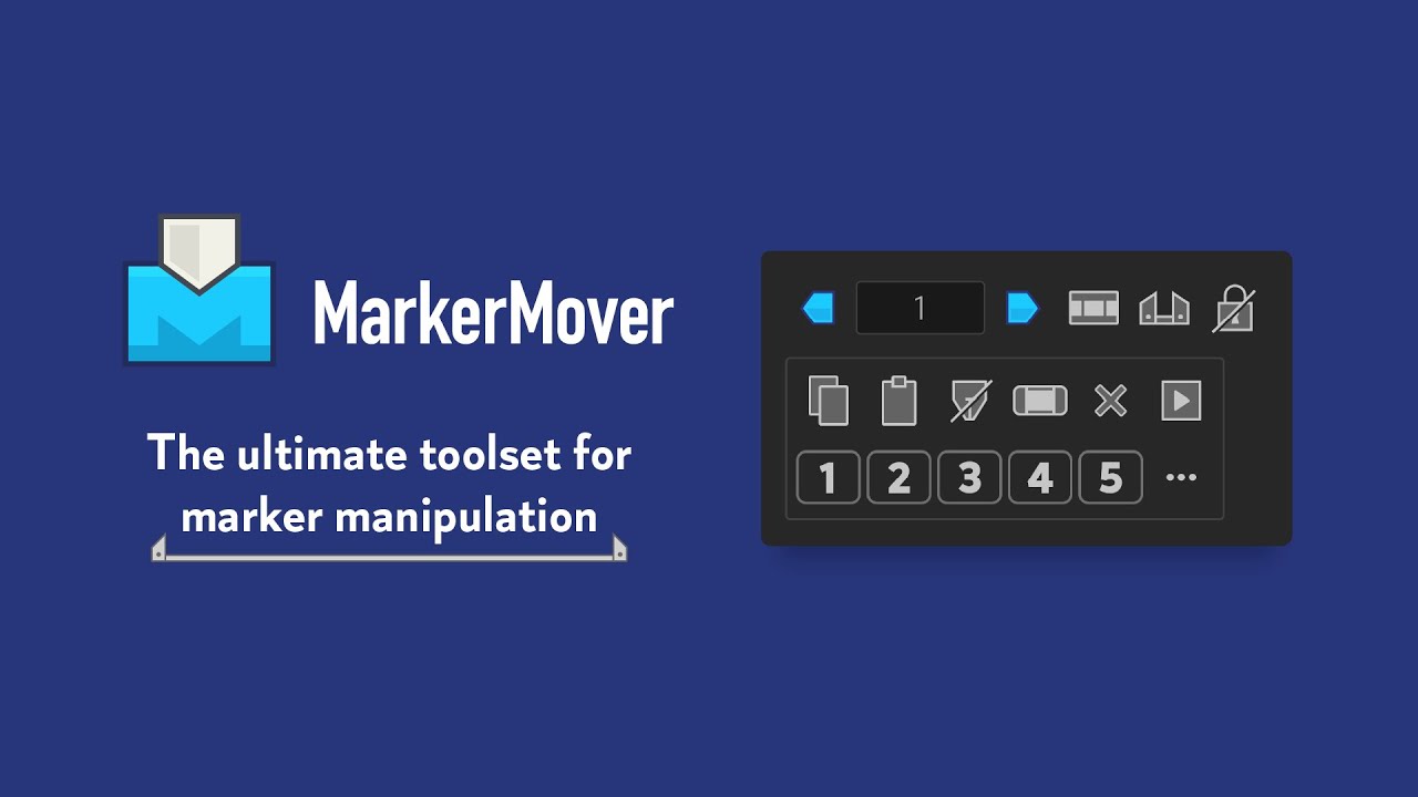 MarkerMover - After Effects Script - YouTube