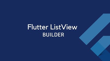 Flutter ListView Buildere   Material Design Flutter App