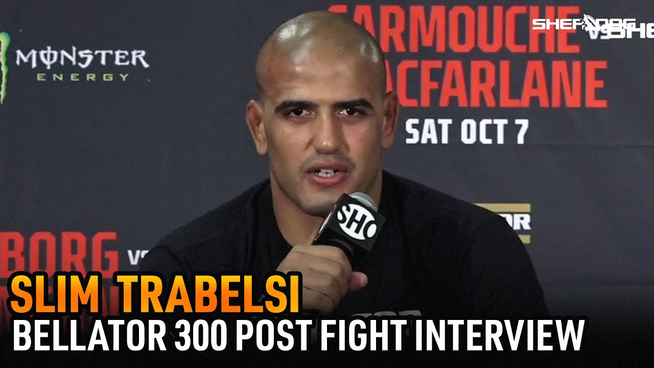 Slim Trabelsi | Bellator 300 Post Fight interview