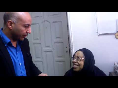 الاعلامية شيماء عاطف في دار صحوة للمسنين