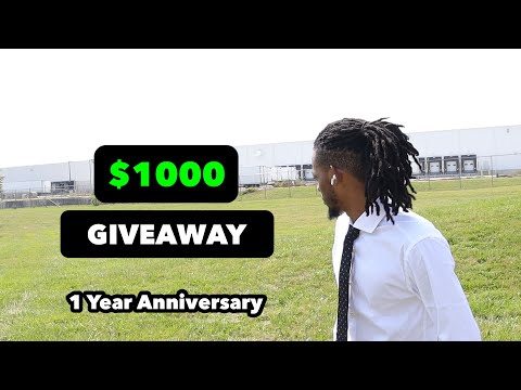 FOREX TRADER GIVES AWAY $1000 | 1 Year Anniversary