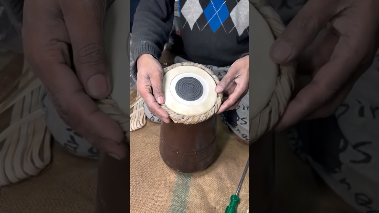 Tabla Making New Video 