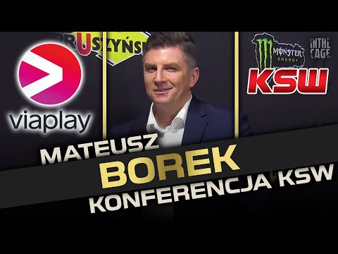 Mateusz Borek o powrocie do KSW, "zimnej wojnie" z Polsatem i przejściu KSW do ViaPlay
