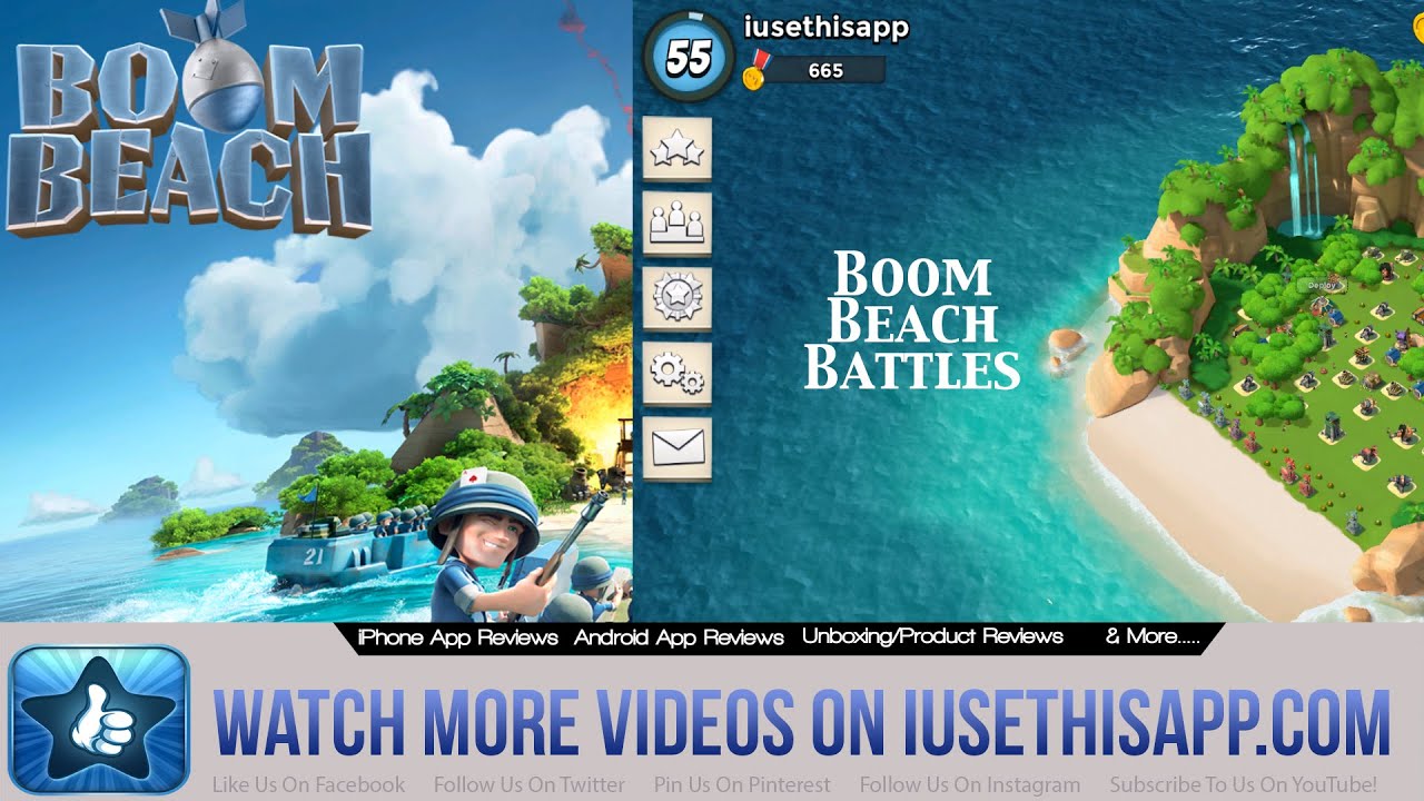 Boom Beach Battles: IUTA vs Hammermans HQ - Boom Beach