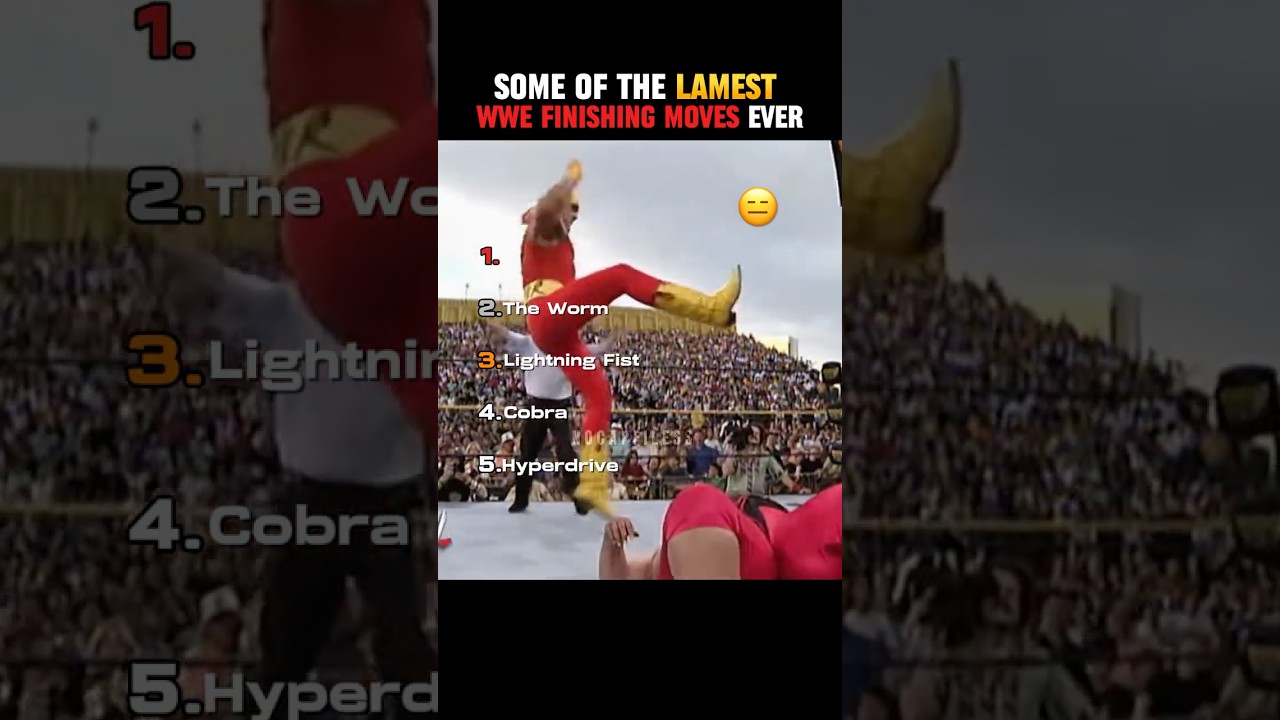 These WWE Finishers Were SO Lame…🤦‍♂️