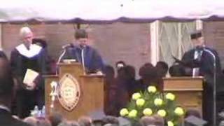 Bill Clinton at Knox College Commencement, 6/2/2007 (pt 1)
