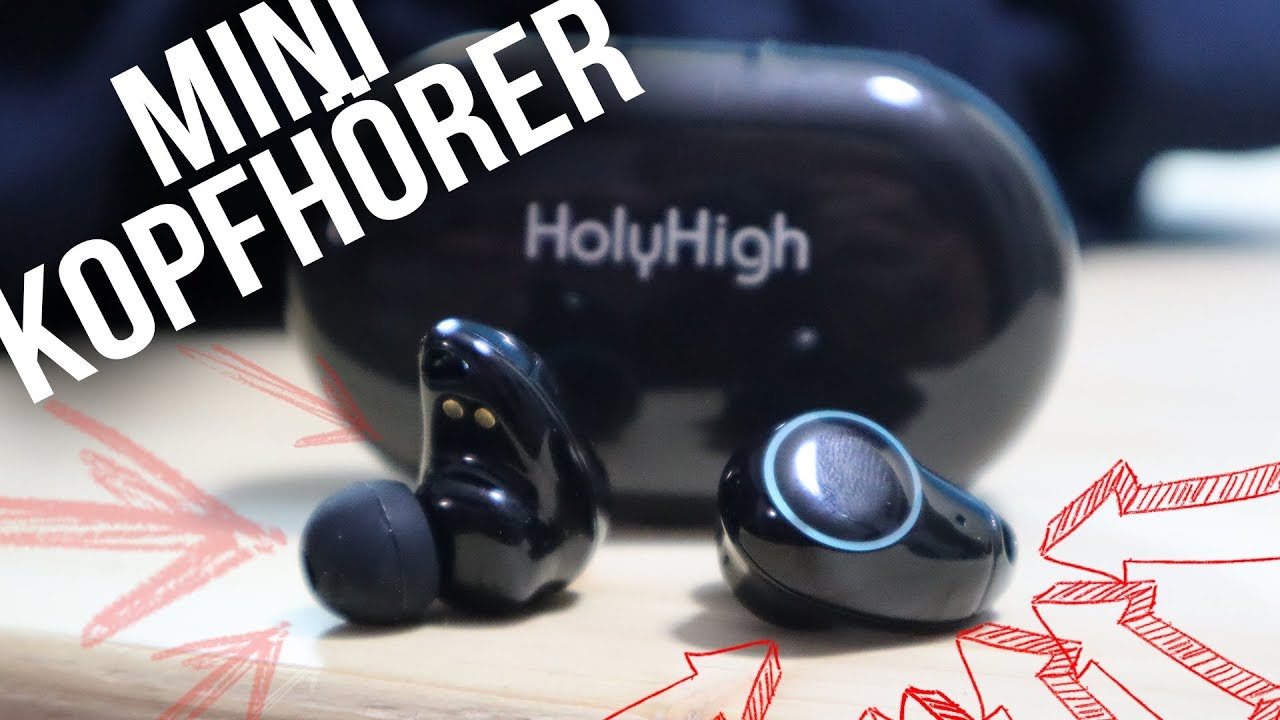 Holyhigh Bluetooth Kopfhörer Bluetooth Headset V5 0 Stereo Minikopfhörer www.youtube.com