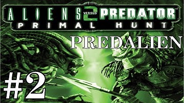 Alien vs Predator 2: Primal Hunt (Predalien) Playthrough/Walkthrough part 2 [No commentary]