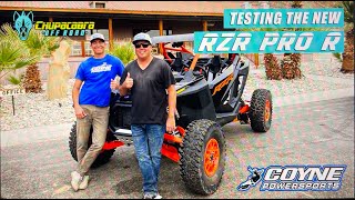 2022 RZR PRO R and TURBO R FIRST DRIVE REVIEW w COYNE POWERSPORTS