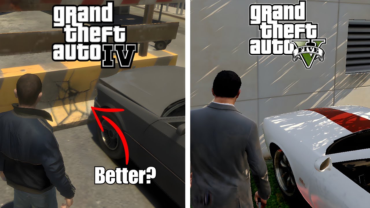 Why GTA IV Is Better Than GTA V YouTube 