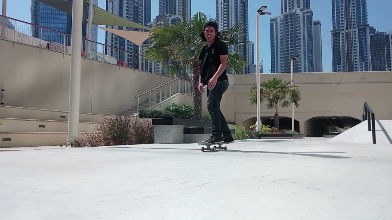 Dubai Business Bay New Skatepark practice jam 2019  2020
