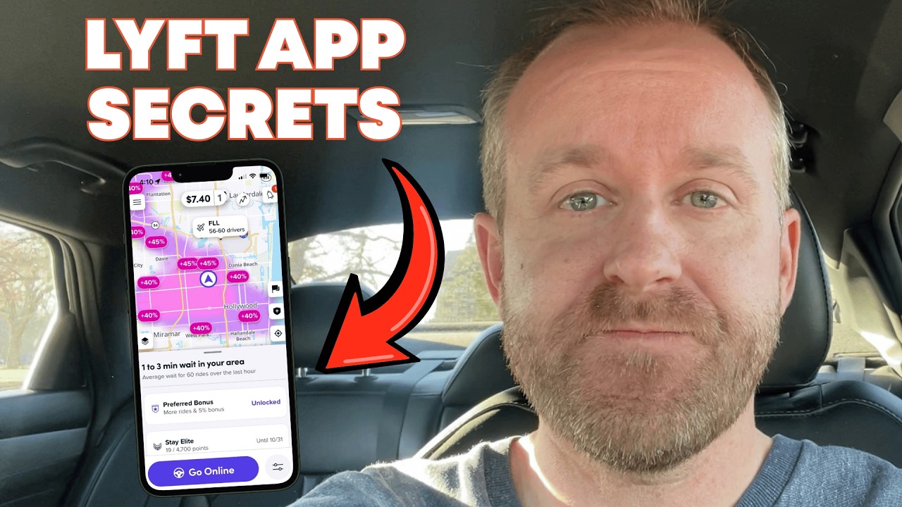 6 СКРЫТЫХ функций приложения Lyft, которые будут использовать все профессиональные водители в 202...