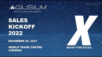 The Sales Kickoff 2022 at Agilisium Consulting