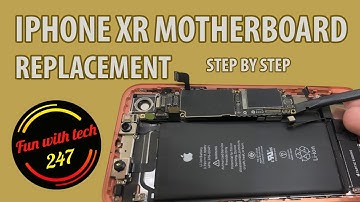 iPhone xr logic board replacement how to swap iPhone xr motherboard
