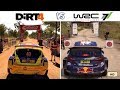 WRC 7 vs DiRT 4 [Rally Videogames Comparation]