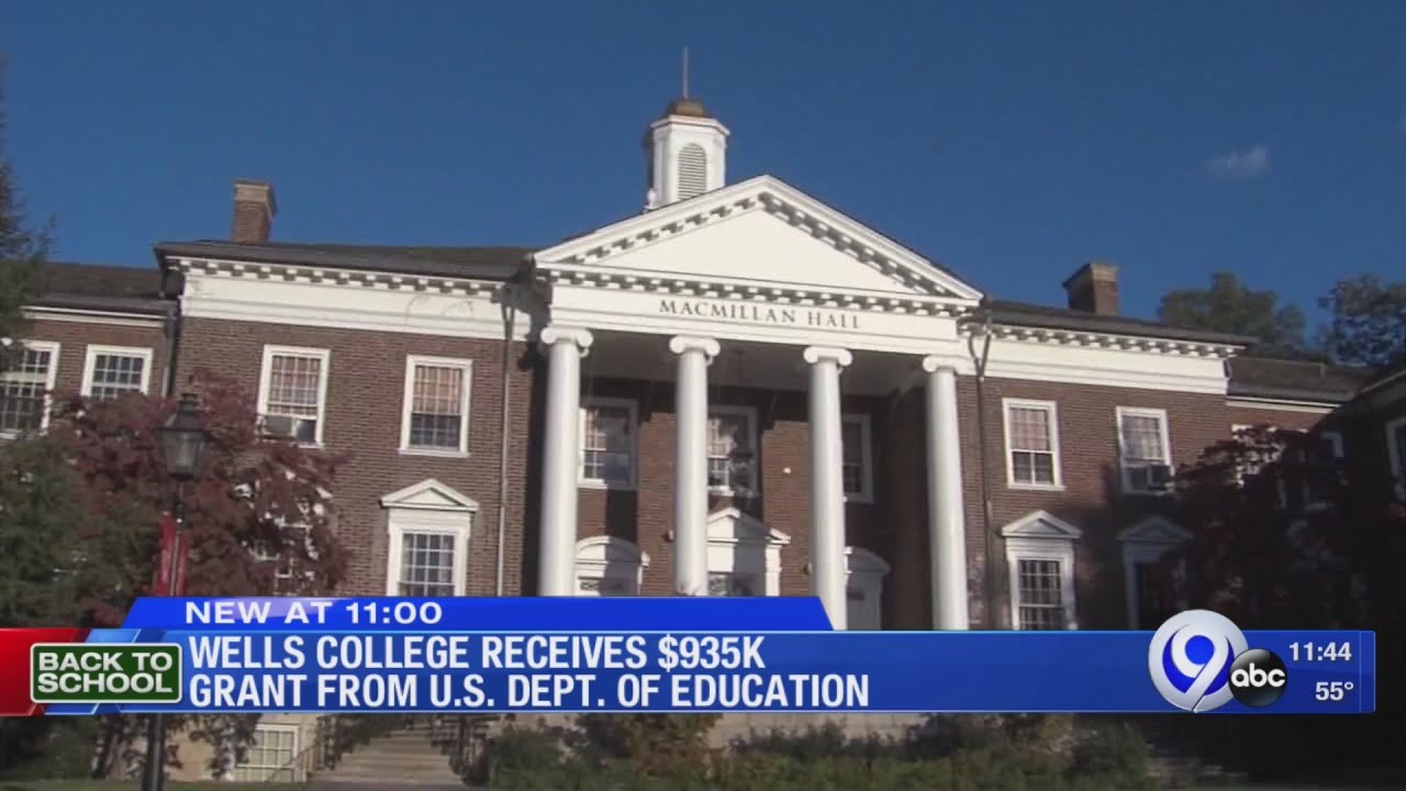 Wells College receives $935K grant from U.S. Dept. of Education