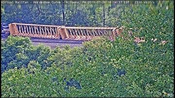 SECOND DERAILMENT IN 3 WEEKS! 7/26/2019  Horseshoe Curve, PA