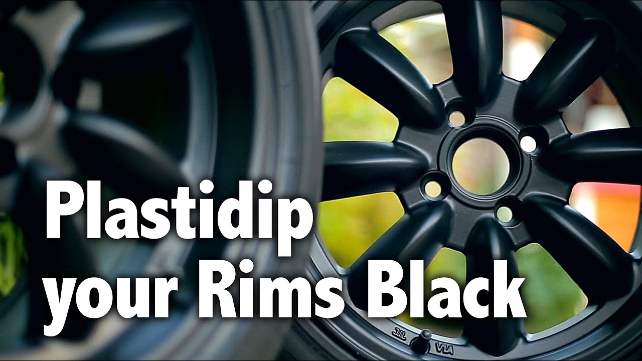 Miata MX5: Plastidip Your Rims Black