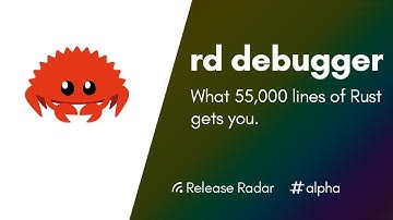 The RD Debugger: What 55000 lines of Rust gets you - Release Radar