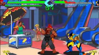 X-Men vs Street Fighter: Trucos (loquendo)