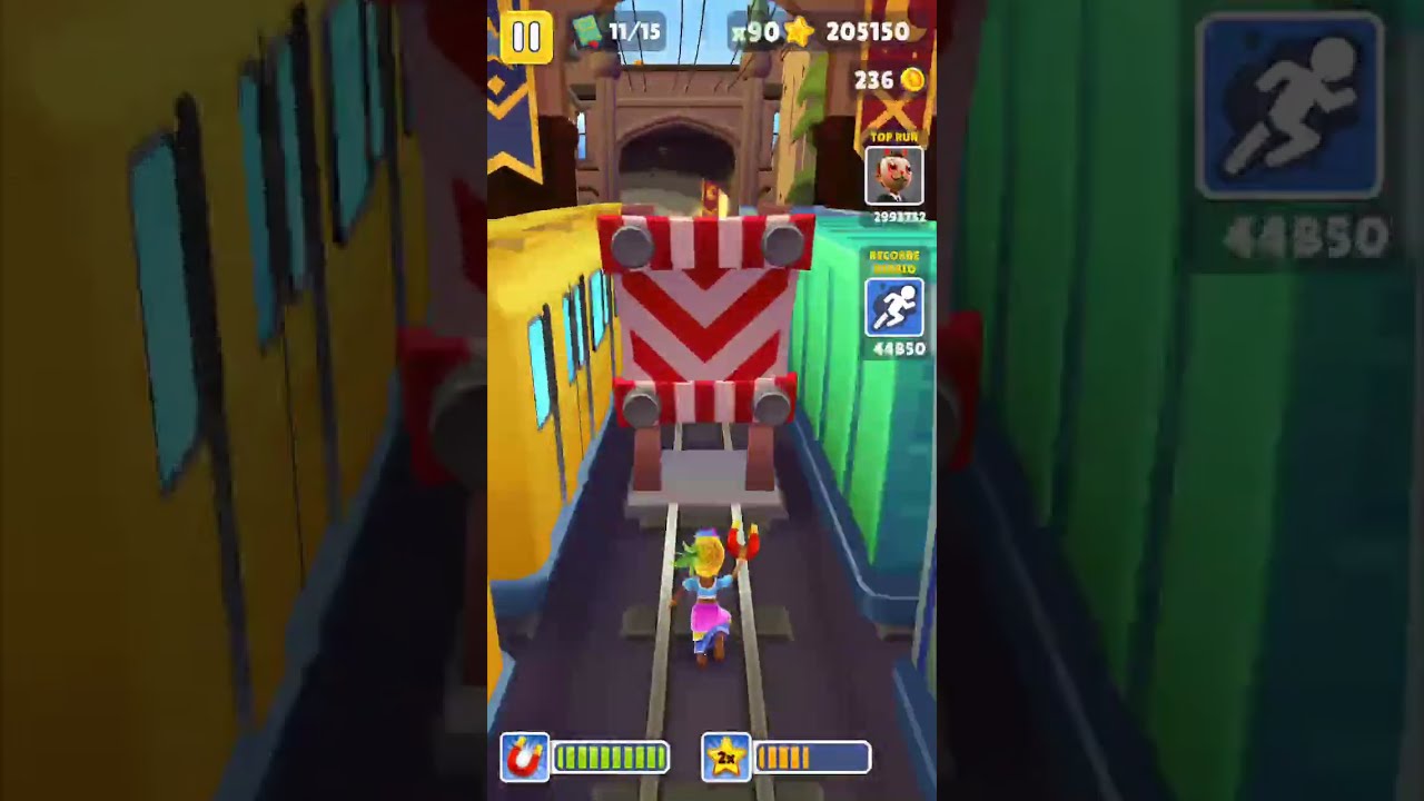 SUBWAY SURFERS HAVANA RAMONA PIÑA TRAJE GAMEPLAY ♡ ♥ 