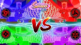 ALL FULL SUSANOO SHOWCASE (WHICH IS THE BEST?) - ROBLOX Shinobi Life OA